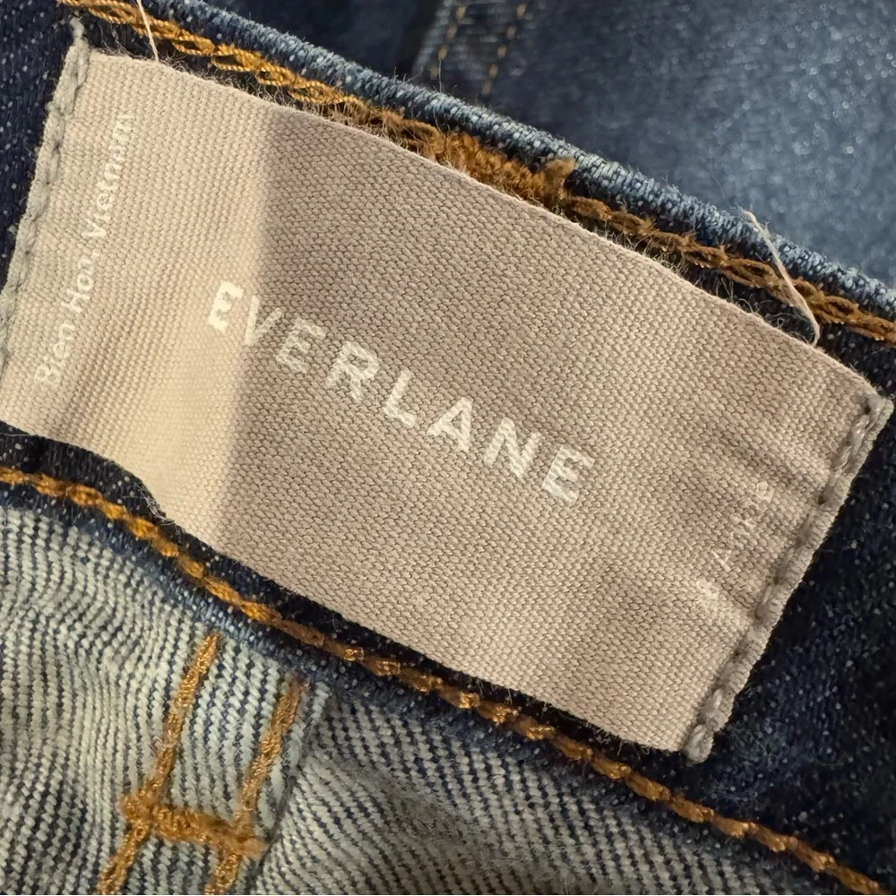 Everlane | Indigo Blue Wash Skinny Jeans Sz. 28 Ankle - Picture 5 of 6
